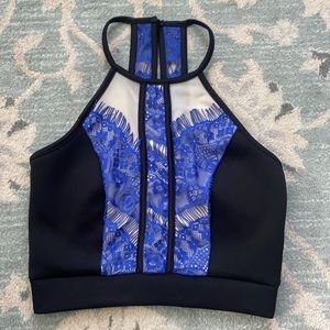 Lace crop top